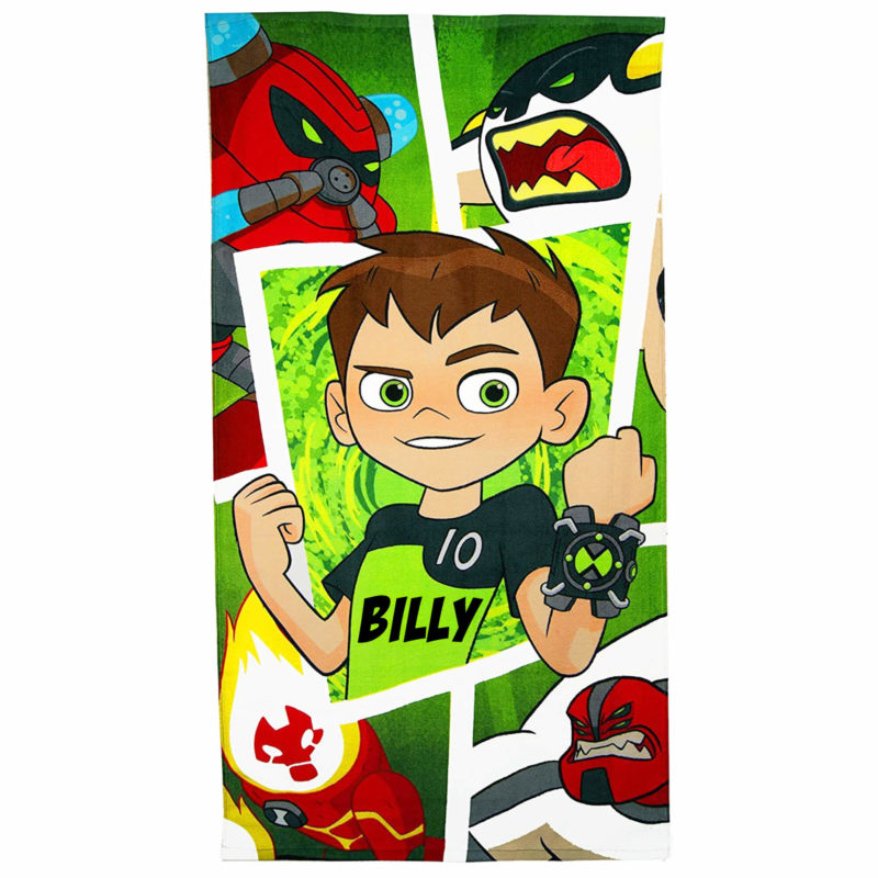 Personalised Ben 10 Super Soft Fleece Blanket | TeddyT's